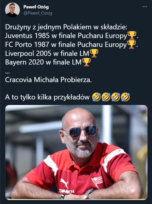 Michał Probierz wzoruje się na najlepszych... :D